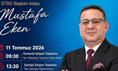 STSO Başkan Adayı Mustafa Eken, Gemerek ve Şarkışla'da Üyelerle Buluşacak!