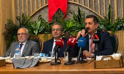 BBP Sivas İl Başkanı Hakan Sezerer, gazetecilerle kahvaltıda buluştu.