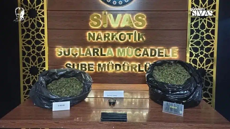 Sivas'ta Uyuşturucu Ticareti Operasyonu
