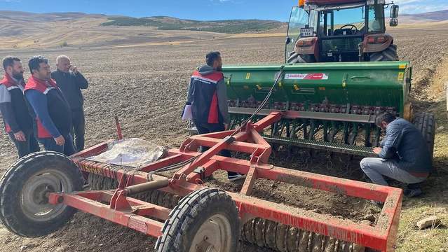 Sivas'ta Buğday ve Arpa Demonstrasyon Çalışmaları Başladı