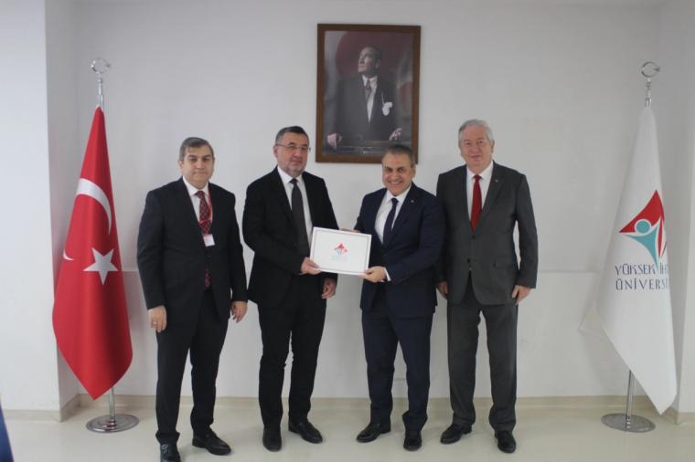 Yüksek İhtisas Üniversitesi ve USHAŞ arasında iş birliği protokolü imzalandı