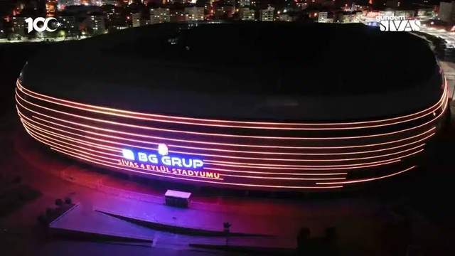 4 Eylül Stadyumu Gece Aydınlatması Tamamlandı