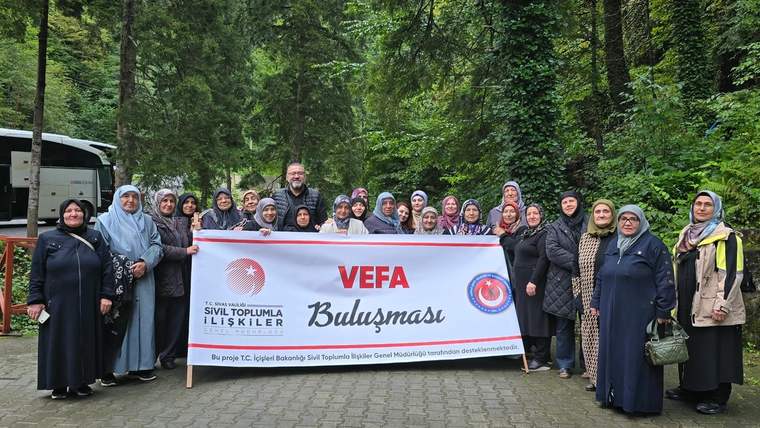 Vefa Buluşması Projesinde İlk Durak Trabzon