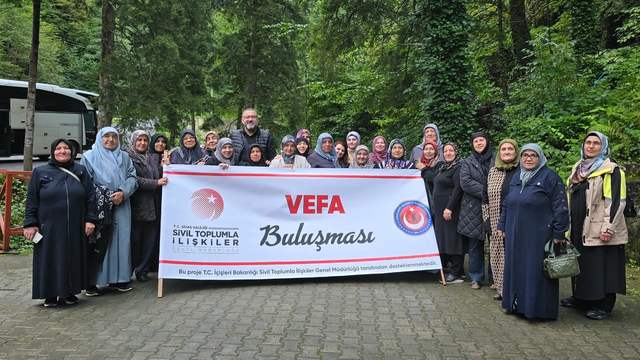 Vefa Buluşması Projesinde İlk Durak Trabzon