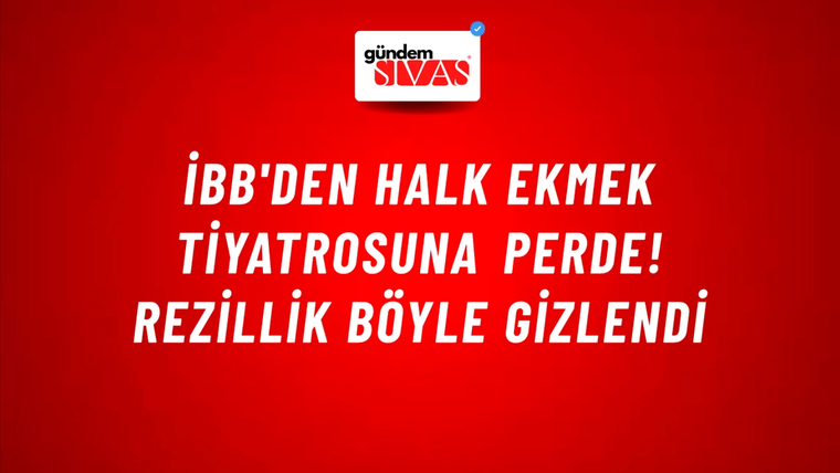 İBB'den halk ekmek tiyatrosuna perde! Rezillik böyle gizlendi