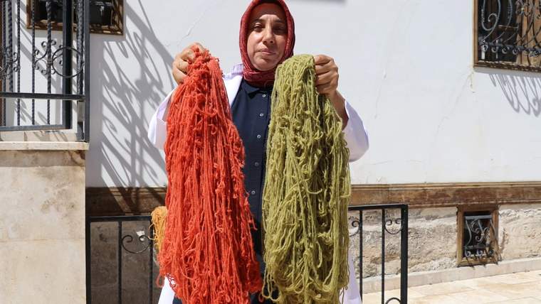 Sivas Olgunlaşma Enstitüsü’nden Doğa Dostu Geleneksel Boyama Sanatı