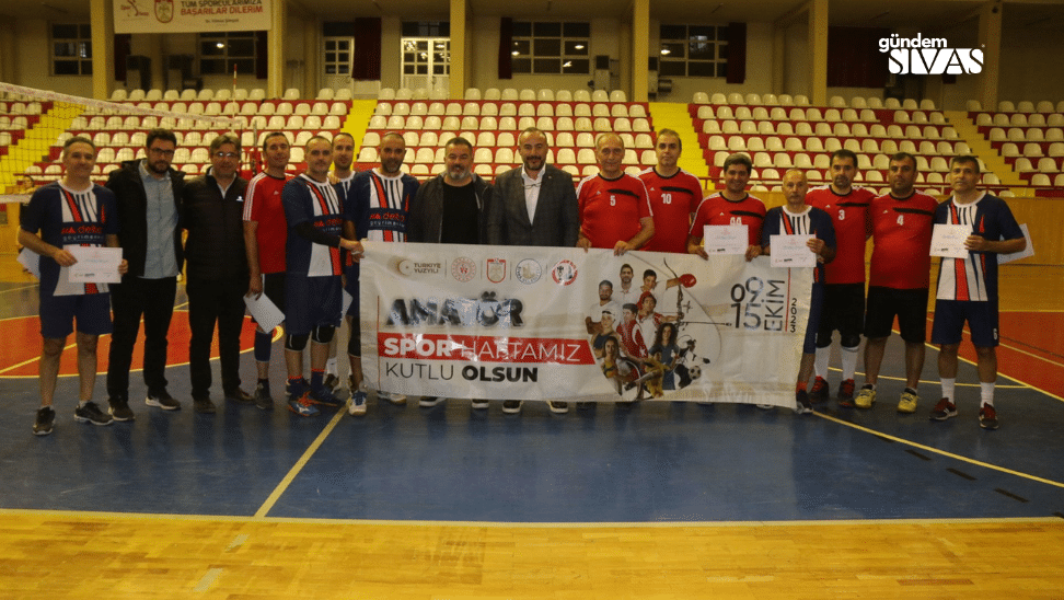 Amatör Spor Haftası'nda Voleybol Tutkusu
