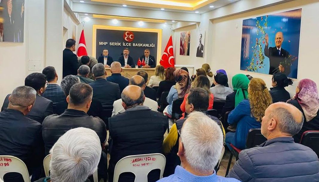 MHP Antalya il Başkanı Sadullah Güneş’ten Serik İlçe teşkilatına ziyaret - Birlik Haber Ajansı