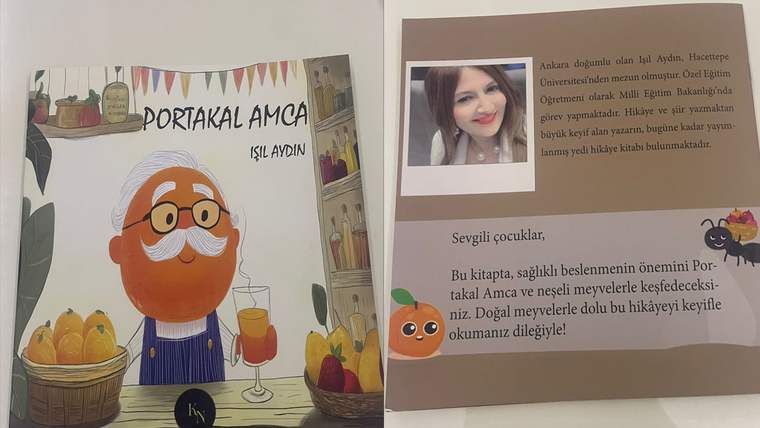 Işıl Aydın’ın Portakal Amca kitabı basıldı - Birlik Haber Ajansı