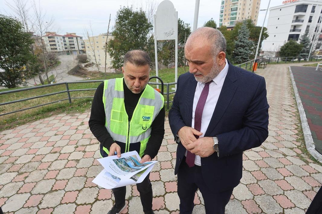 Canik'in park ve sokaklarına modern dokunuş - Birlik Haber Ajansı