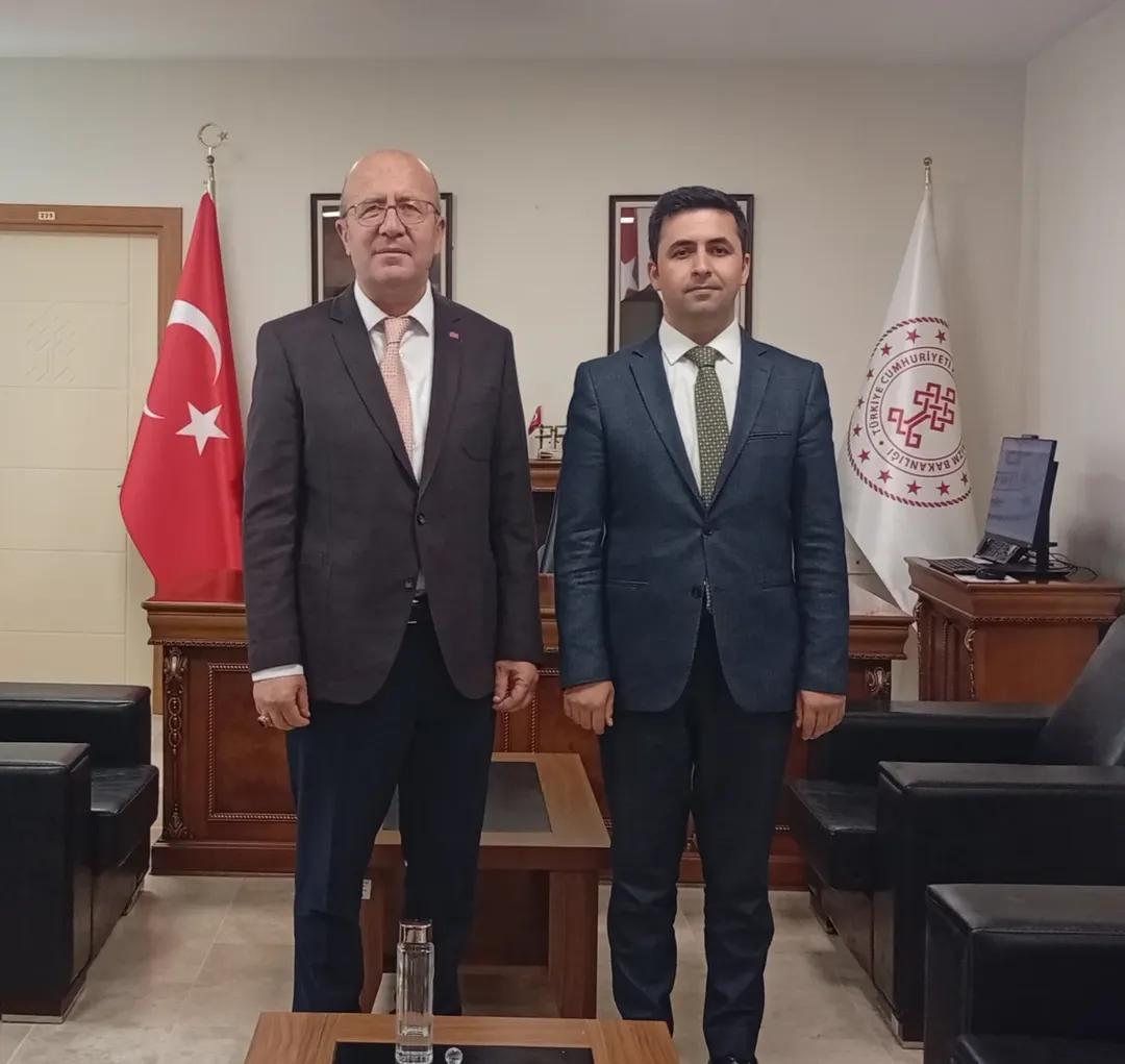 Suşehri Kaymakamı Yıldız, İl Kültür ve Turizm Müdürlüğü'nü Ziyaret Etti