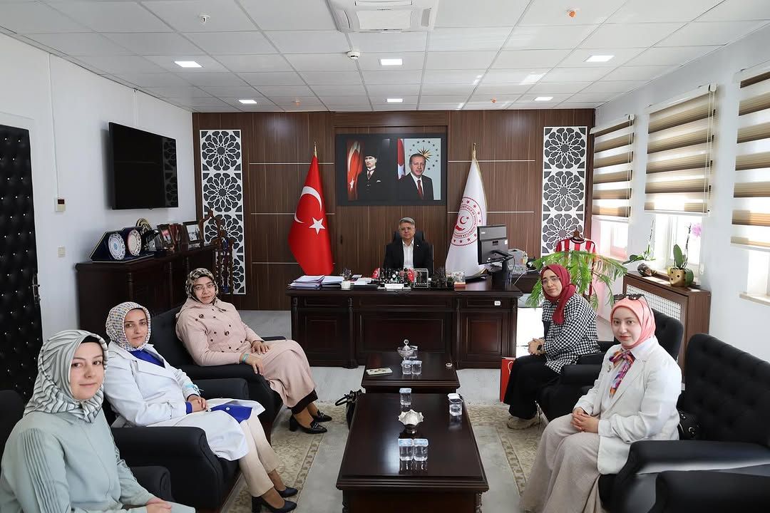 KADEM Sivas Temsilciliği, Aile ve Sosyal Hizmetler İl Müdürlüğü'nü Ziyaret Etti