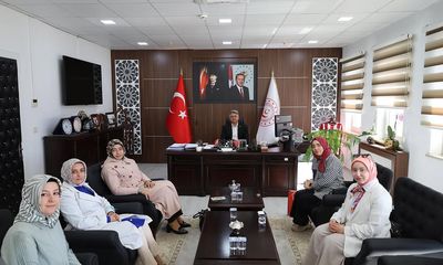 KADEM Sivas Temsilciliği, Aile ve Sosyal Hizmetler İl Müdürlüğü'nü Ziyaret Etti