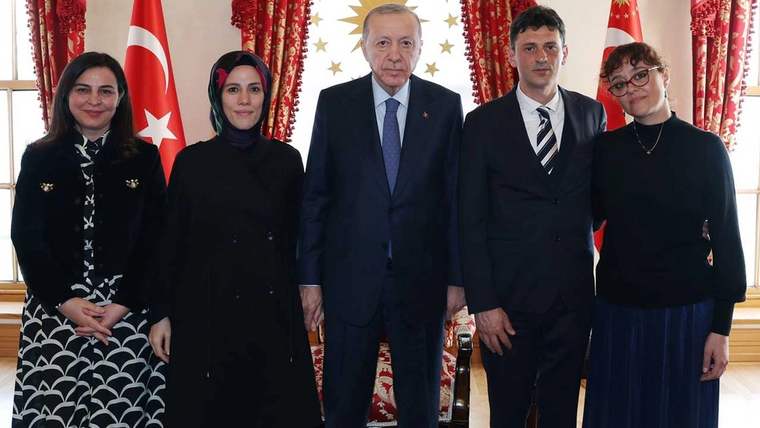 Cumhurbaşkanı Erdoğan, Mattia Ahmet Minguzzi’nin ailesini kabul etti - Birlik Haber Ajansı
