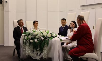 Sivas Aile ve Sosyal Hizmetler İl Müdürlüğü Çalışanının Nikah Törenine Katılım