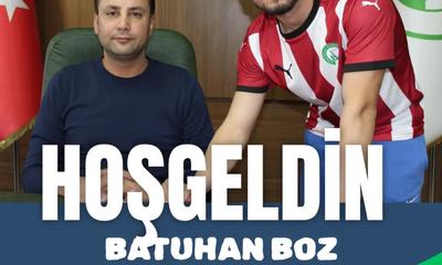 Sivas Belediye Spor, Batuhan Boz'u Kadrosuna Kattı