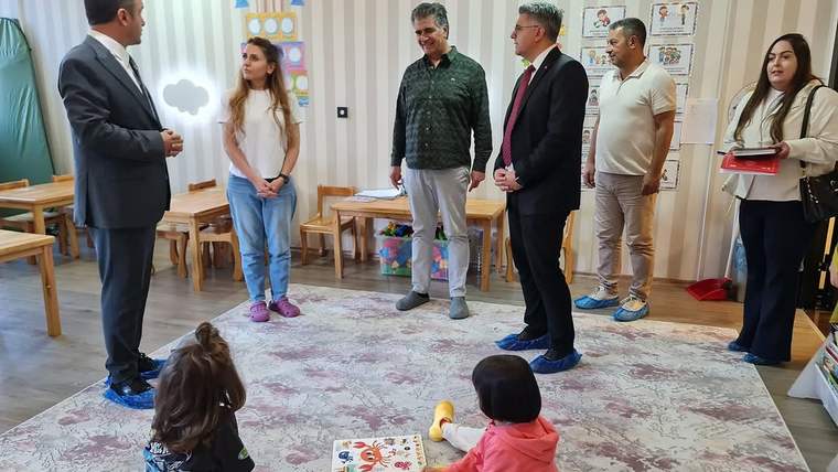 Sivas'ta Özel Akpolat Gündüz Bakımevi Denetlendi