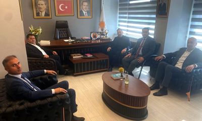 GMİS yönetimi Ak Parti İl Başkanlığını ziyaret etti - Birlik Haber Ajansı
