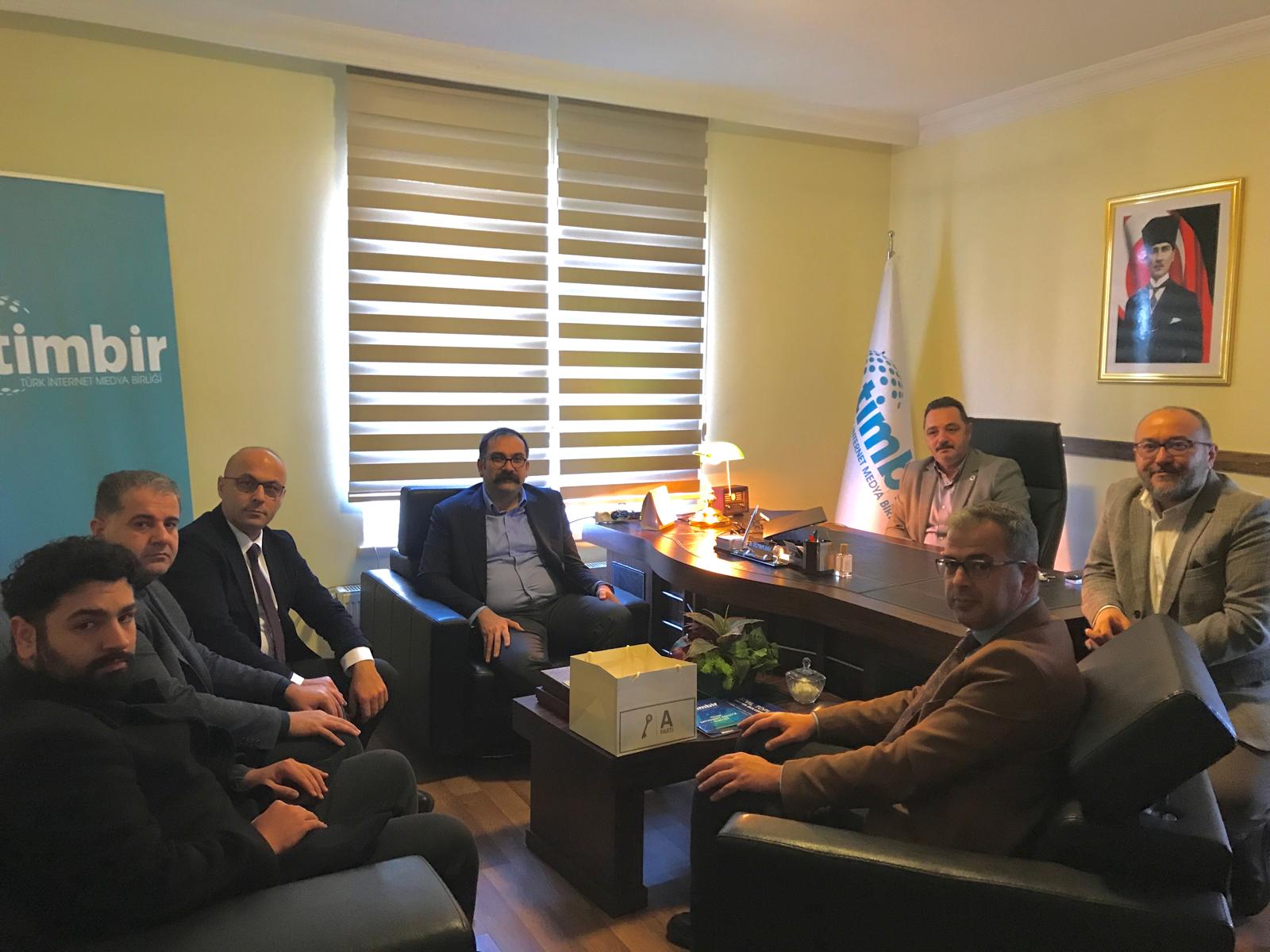 Anahtar Parti'den TİMBİR ve BHA'ya ziyaret! - Birlik Haber Ajansı