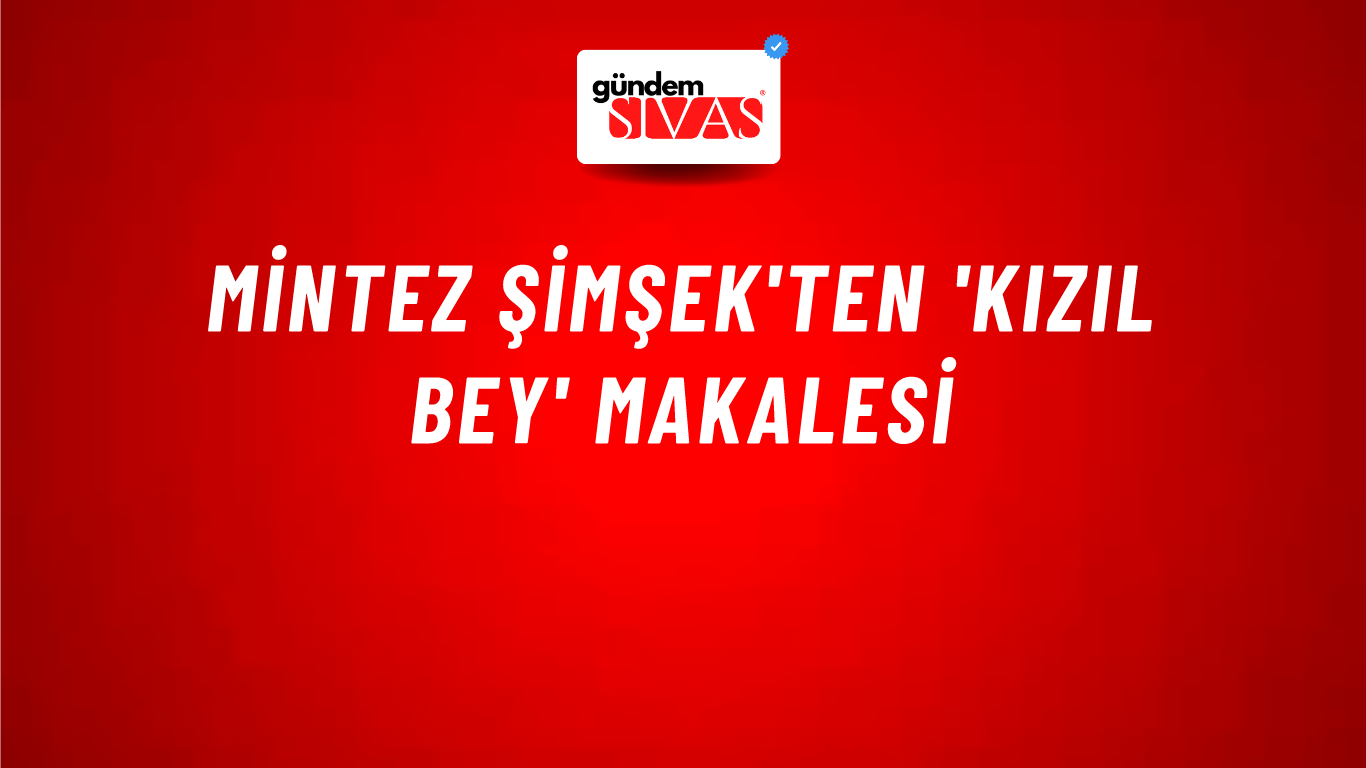 Mintez Şimşek'ten 'Kızıl Bey' makalesi