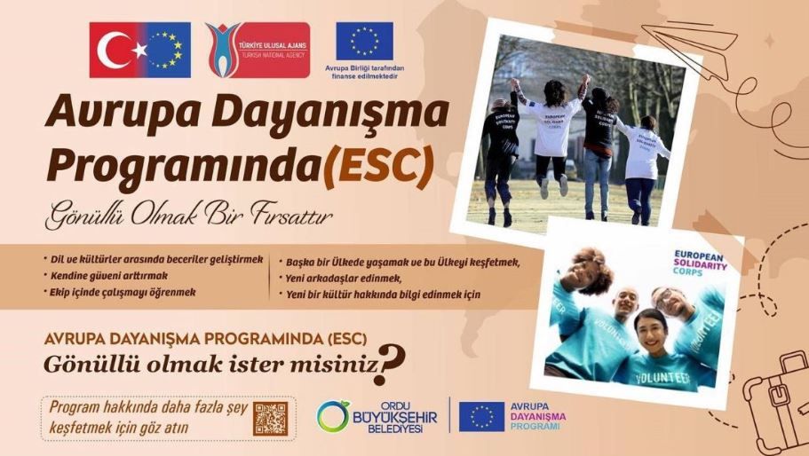Ordu’dan gençlere ESC programı - Birlik Haber Ajansı