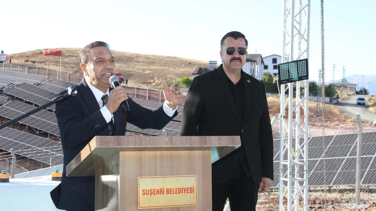 Suşehri’nde yeni GES üretime başladı, enerji sisteme verildi
