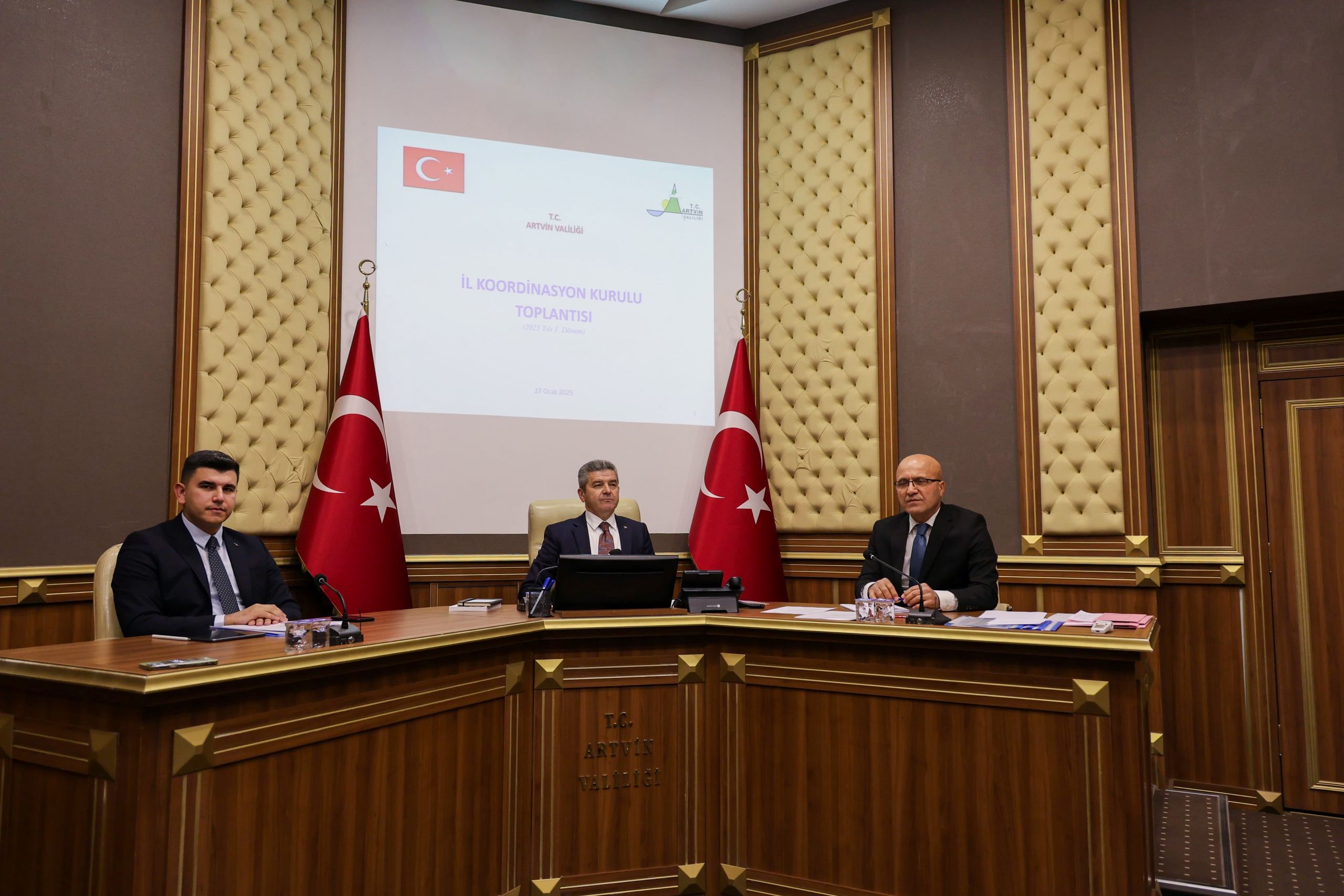 Artvin'de İl Koordinasyon Kurulu toplantısı yapıldı - Birlik Haber Ajansı