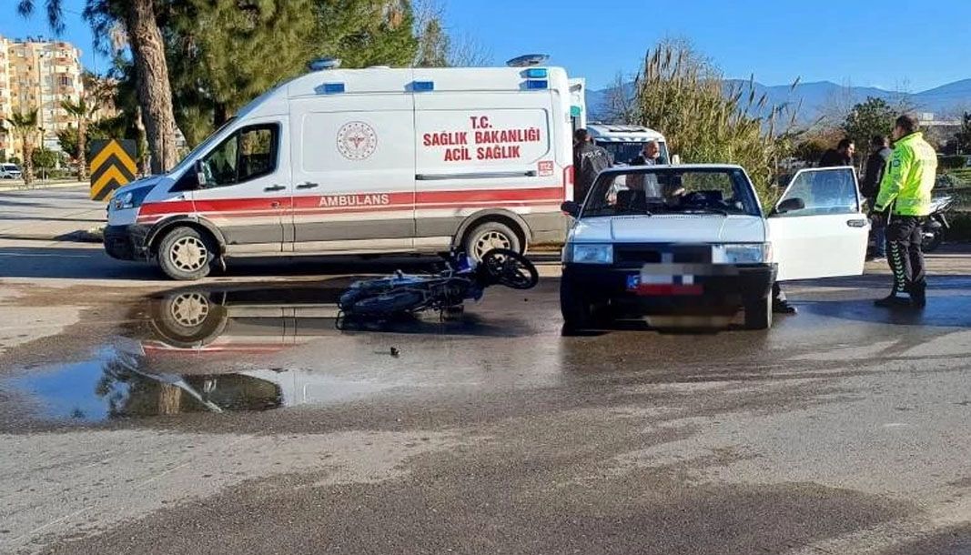 Antalya Kumluca'da trafik kazası: 1 yaralı - Birlik Haber Ajansı