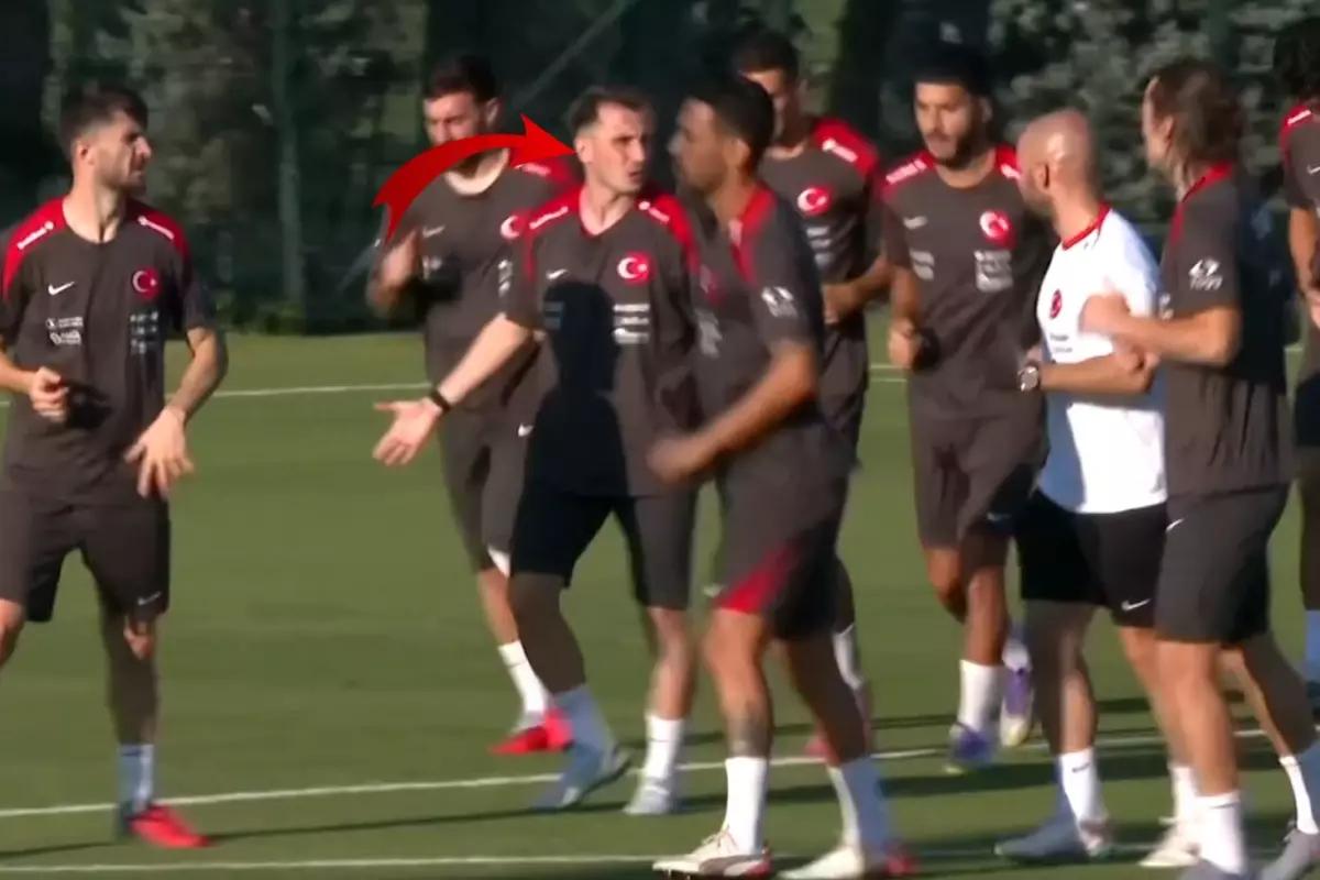 Milli Takım Kampına Damga Vuran An!!!