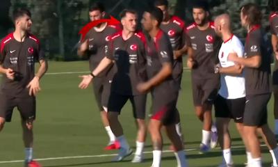 Milli Takım Kampına Damga Vuran An!!!