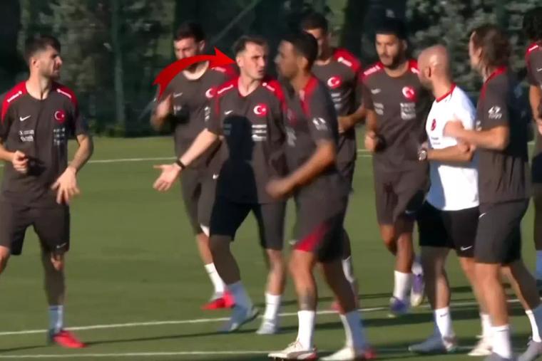 Milli Takım Kampına Damga Vuran An!!!