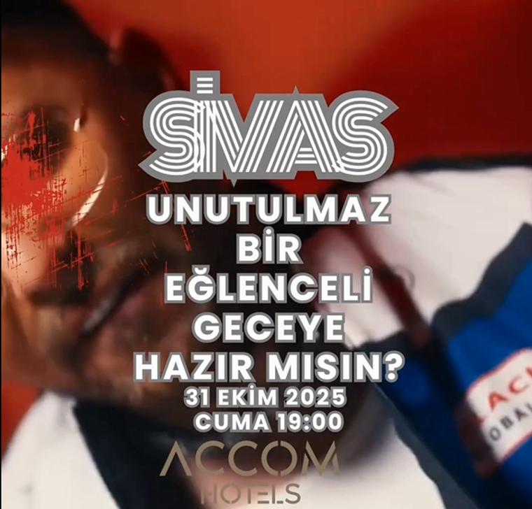Sivas Eğlence Hayatında Yeni Dönem: Accom Hotels'te Müzik ve Tempo Dolu Unutulmaz Gece!