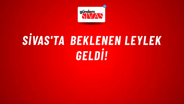 Sivas'ta Beklenen LEYLEK Geldi!