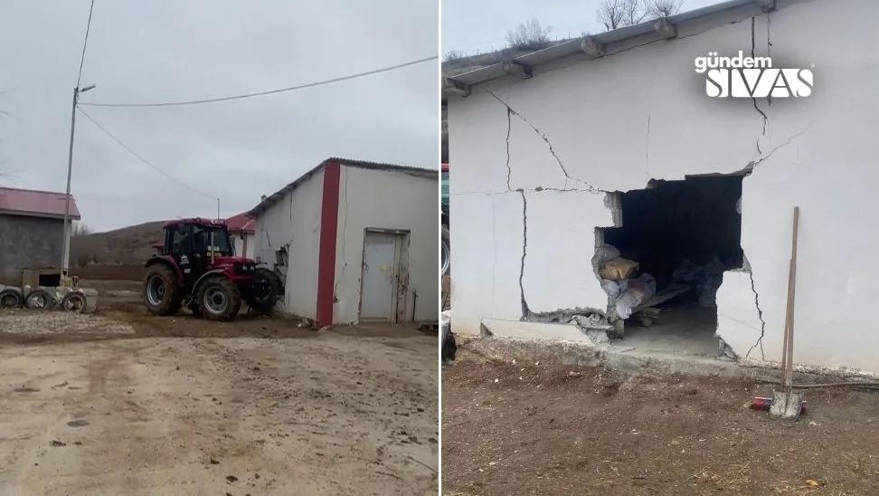 Direksiyonu Kitlendi Duvara Girdi