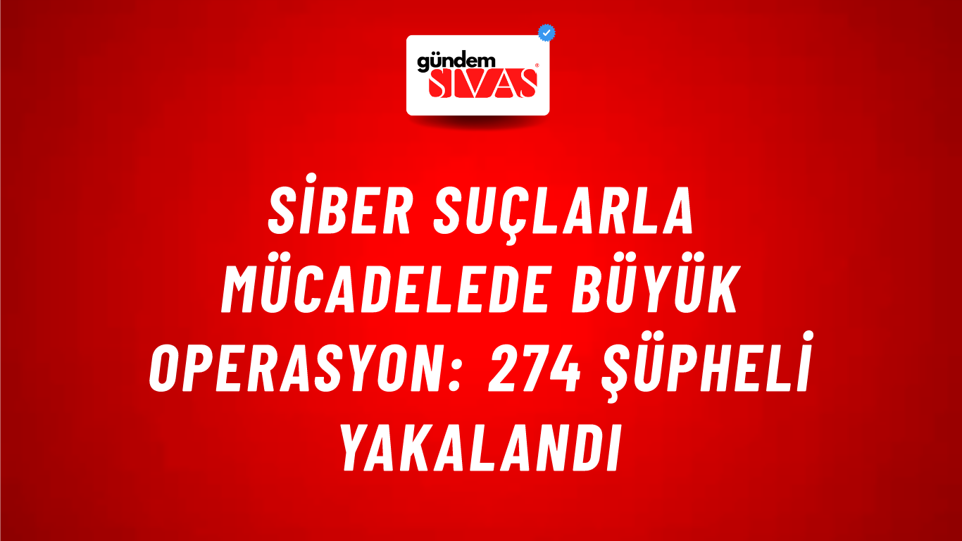 Siber Suçlarla Mücadelede Büyük Operasyon: 274 Şüpheli Yakalandı
