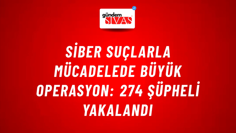 Siber Suçlarla Mücadelede Büyük Operasyon: 274 Şüpheli Yakalandı