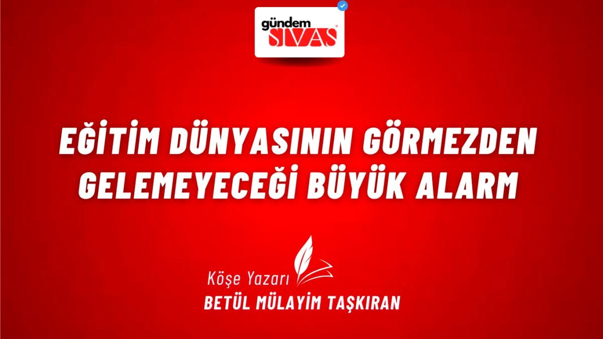 Eğitim Dünyasının Görmezden Gelemeyeceği Büyük Alarm