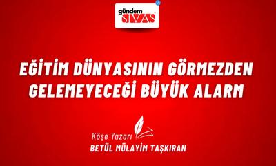 Eğitim Dünyasının Görmezden Gelemeyeceği Büyük Alarm