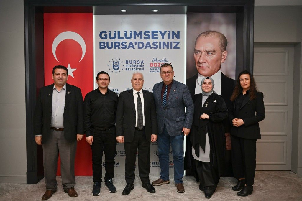 TDED Bursa Şubesi'nden Başkan Bozbey'e Ziyaret - Birlik Haber Ajansı