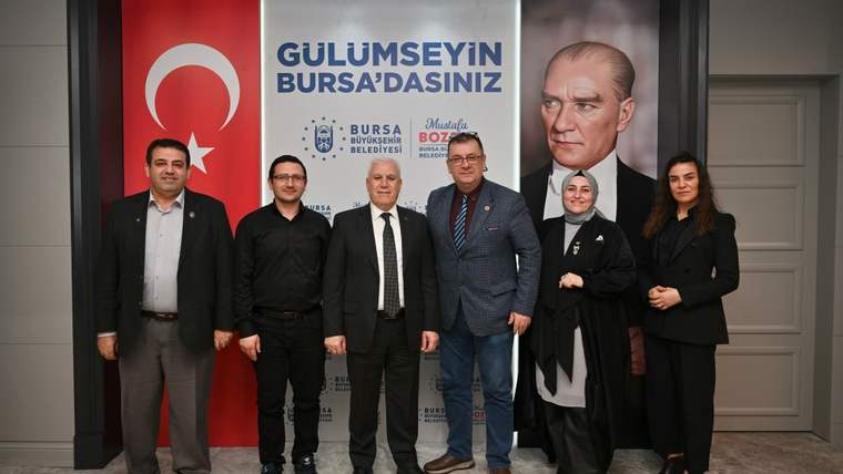 TDED Bursa Şubesi'nden Başkan Bozbey'e Ziyaret - Birlik Haber Ajansı