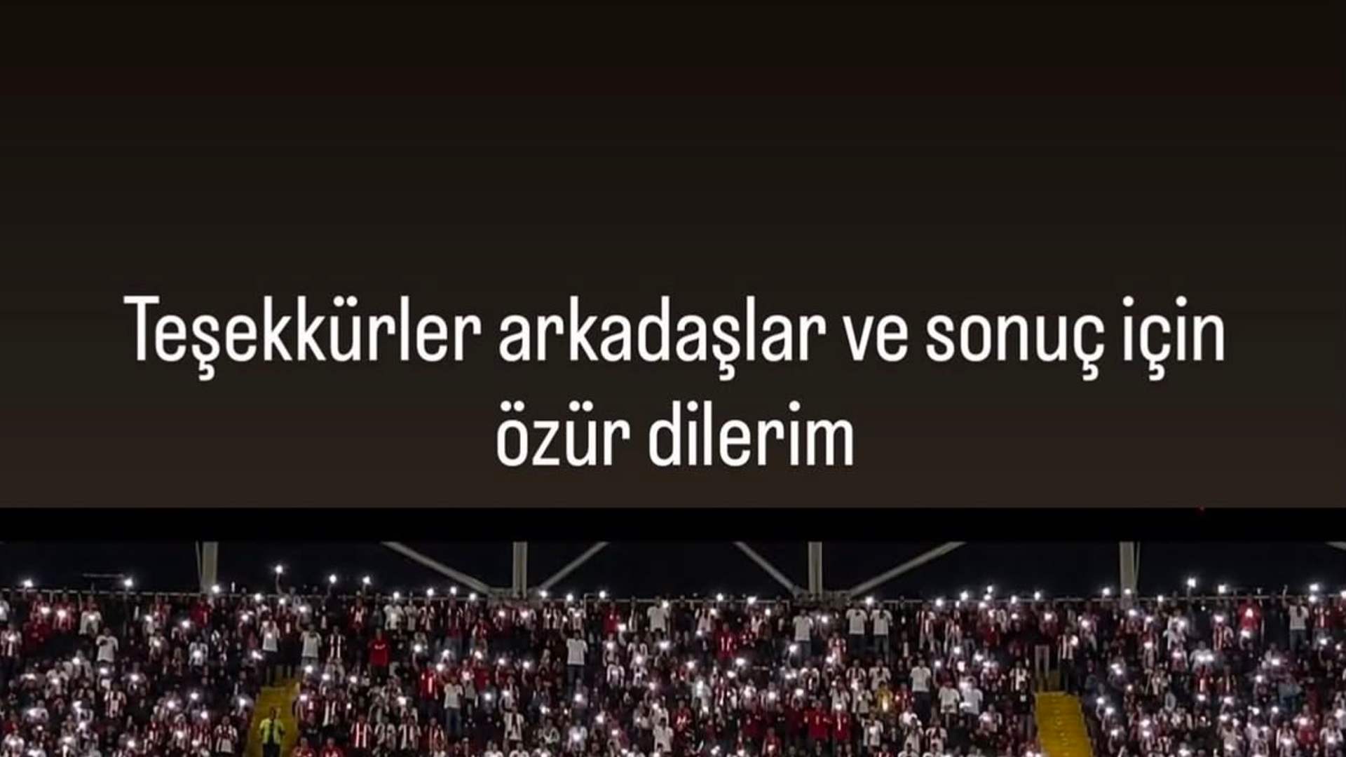 Rey Manaj’dan Sivasspor Taraftarına Özür!