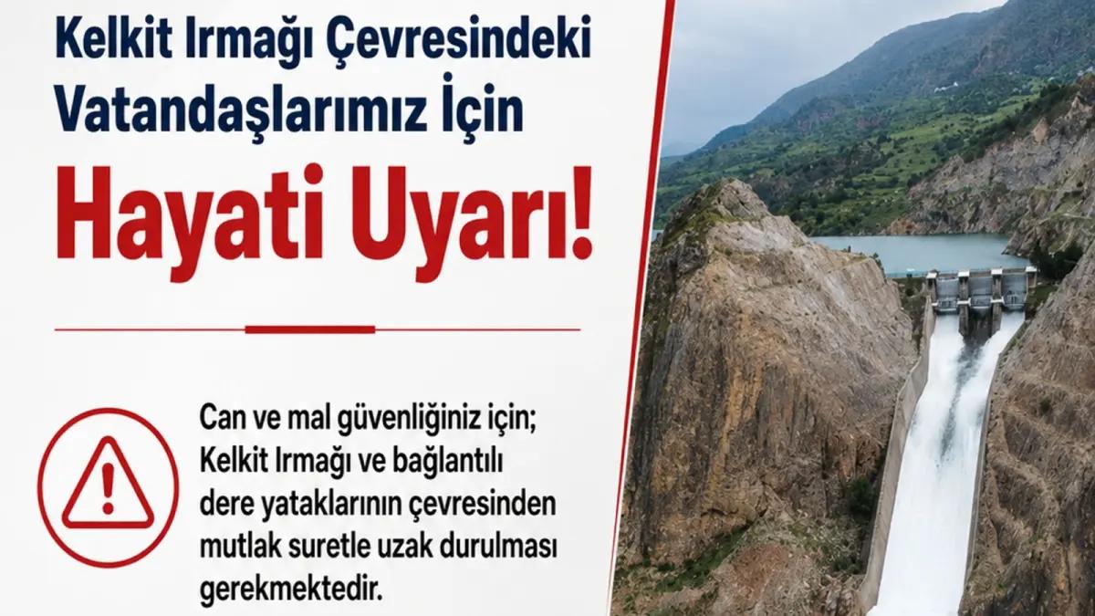 Kritik Alarm: Sivas Valiliği Vatandaşları Heyelan ve Taşkın Riskine Karşı Uyardı