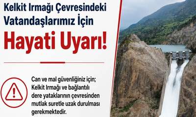 Kritik Alarm: Sivas Valiliği Vatandaşları Heyelan ve Taşkın Riskine Karşı Uyardı