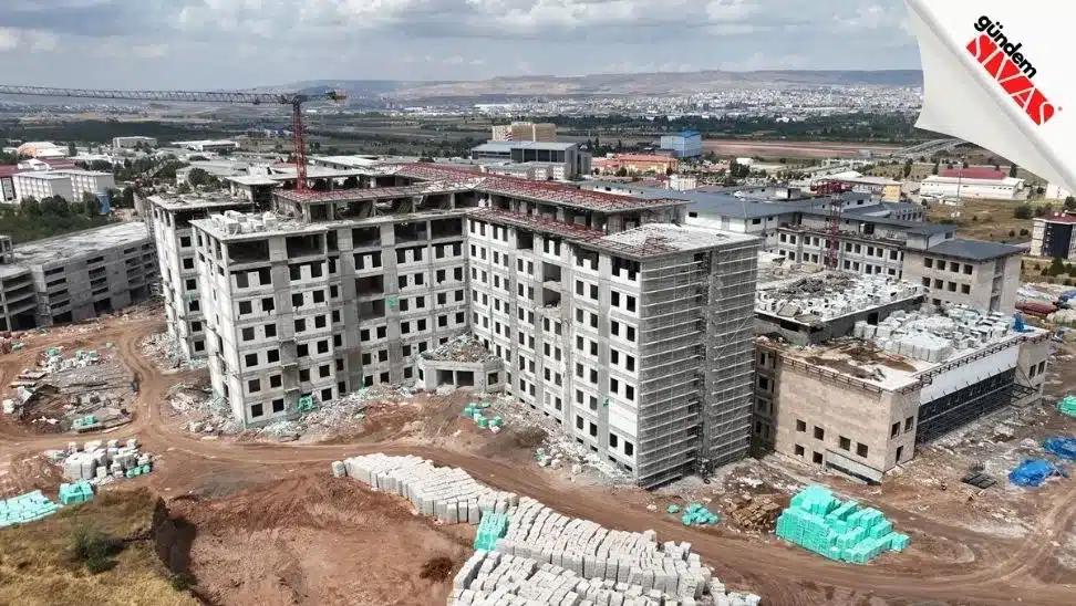 Sivas Yeni Hastanesine Kavuşuyor, 2024 Yılında Tamamlanacak
