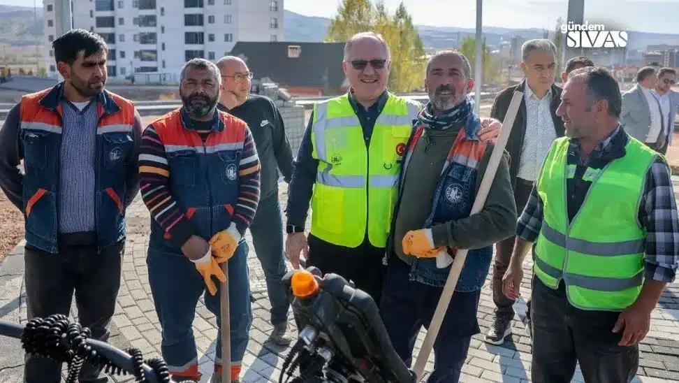 Başkan Bilgin Çalışmaları Yerinde İnceledi