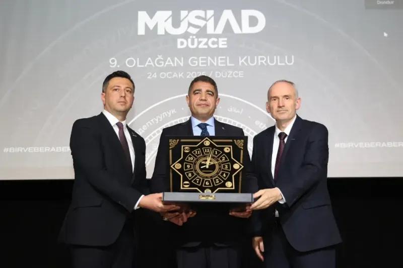 MÜSİAD Düzce Başkanı Özgür Sağlam güven tazeledi - Birlik Haber Ajansı