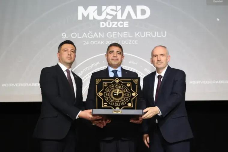 MÜSİAD Düzce Başkanı Özgür Sağlam güven tazeledi - Birlik Haber Ajansı