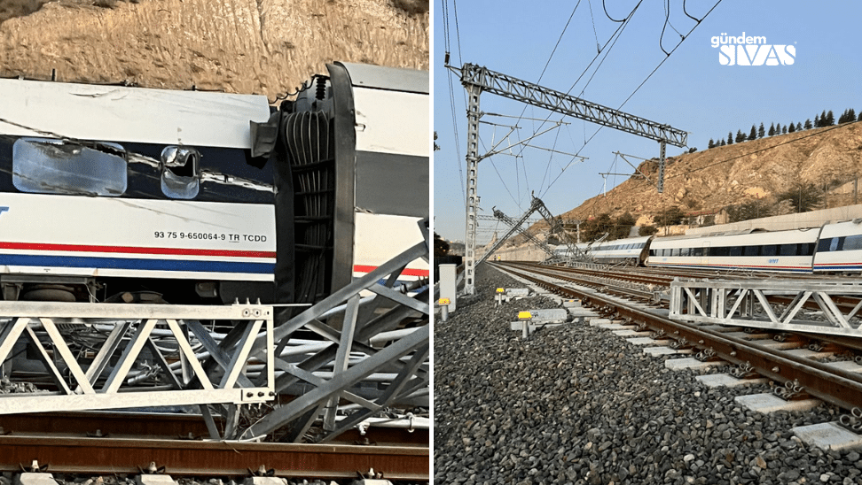 YHT Hattında Tren Yine Raydan Çıktı