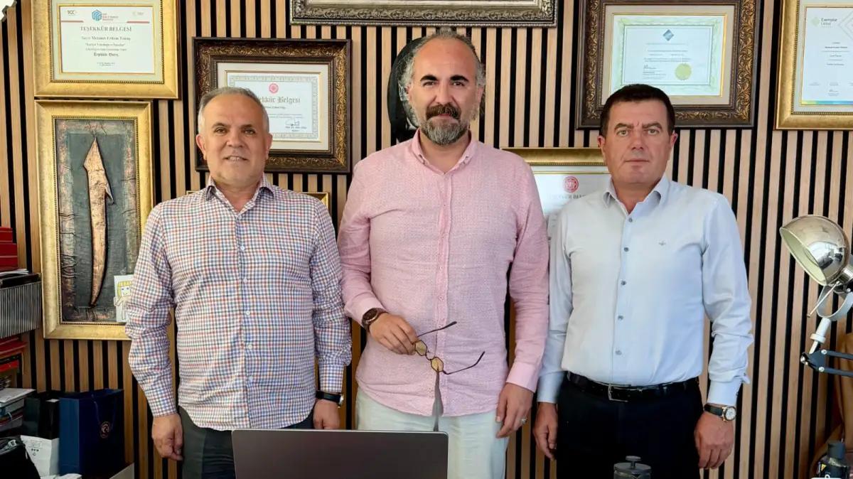 STSO Meclis Başkanı H. Osman Yıldırım ve Bekir Çam'dan Gündem Sivas'a Ziyaret