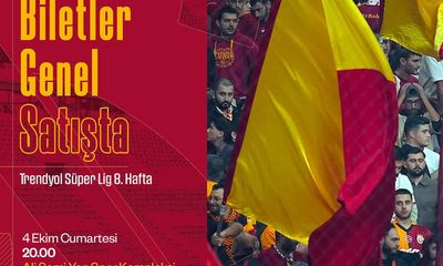 Galatasaray - Beşiktaş Derbisinde Biletler Genel Satışta!